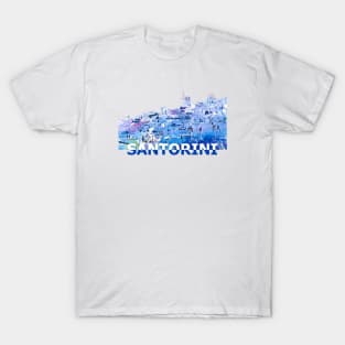 Santorini Skyline T-Shirt